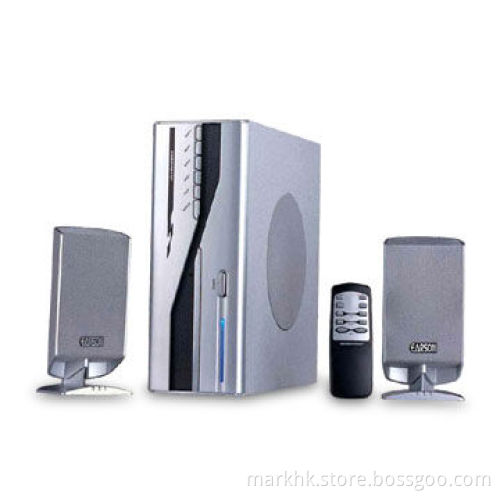 2.1-channel Computer Multimedia Speaker System with 95 x 150 x 103mm Satellite